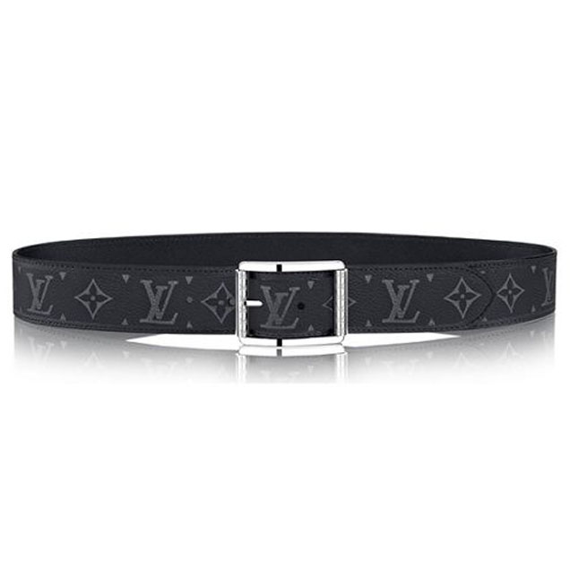 Louis Vuitton M9044N Reverso 40MM Belt Monogram Eclipse Canvas