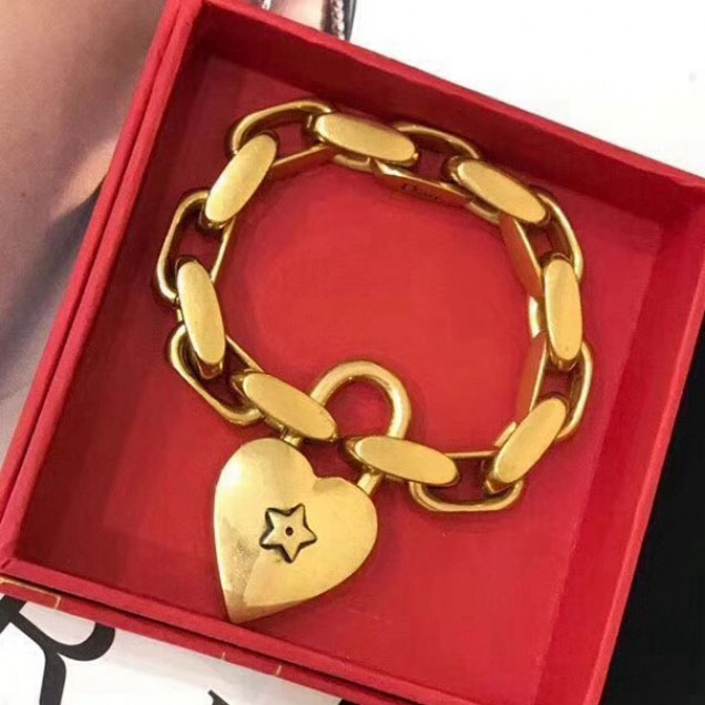 Dior Lucky Locket Bracelet with Dior Heart Padlock 2018 Collection