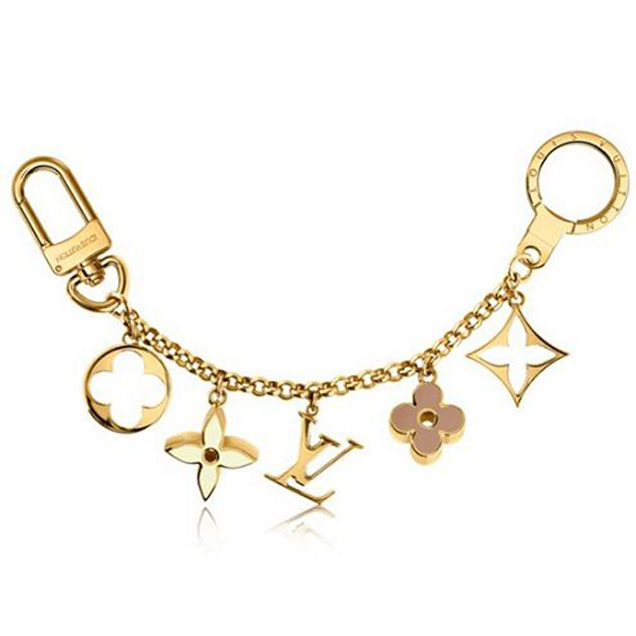 Louis Vuitton M65111 Fleur De Monogram Bag Charm Chain