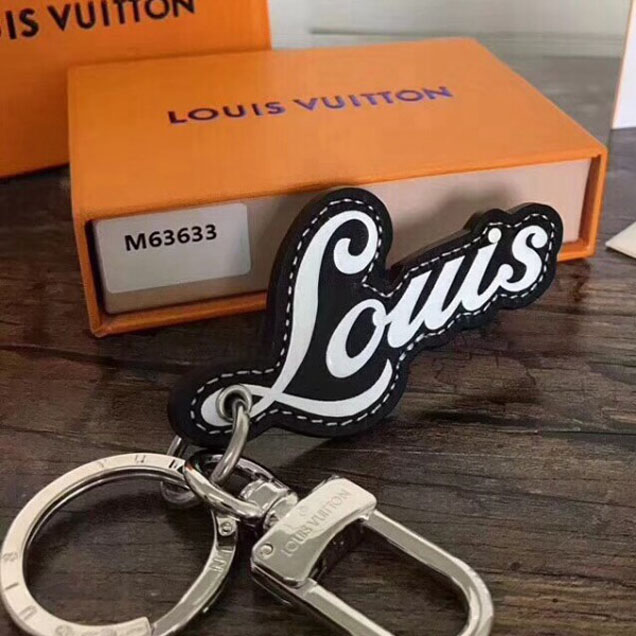 Louis Vuitton Letters Leather Bag Charm & Key Holder 2018 Collection