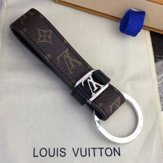 Louis Vuitton LV Dragonne Monogram Canvas Key Holder For Men 2018(SH) Collection