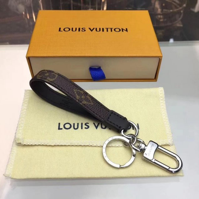 Louis Vuitton Outdoor Dragonne Bag Charm & Key Holder Monogram Canvas 2018 Collection