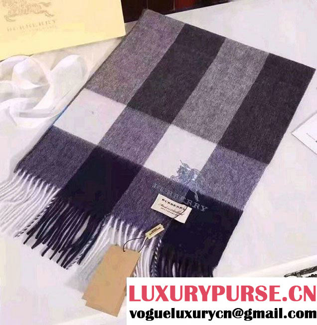 Burberr Men's Cashmere Scarf 2017