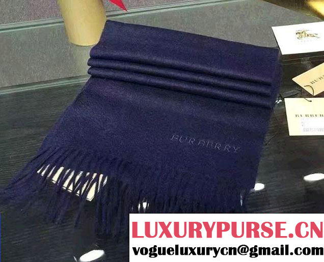 Burberr Cashmere Scarf 2017