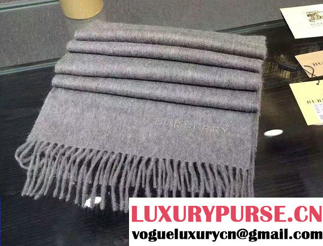 Burberr Cashmere Scarf 2017