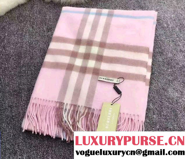 Burberr Cashmere Scarf 2017