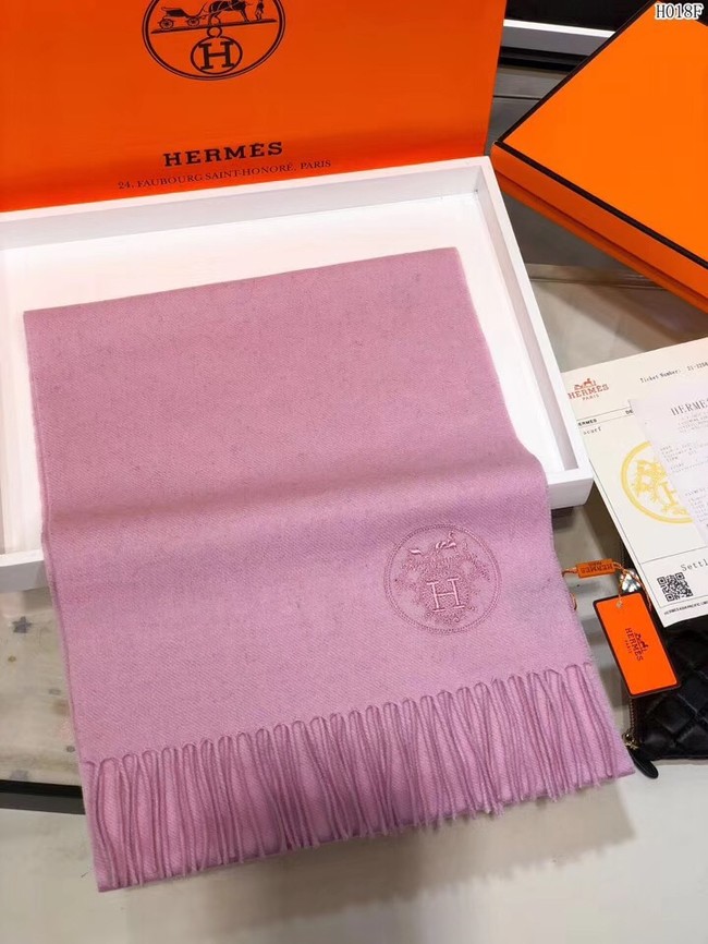 Hermes Cashmere scarf H2599 pink - $149.00