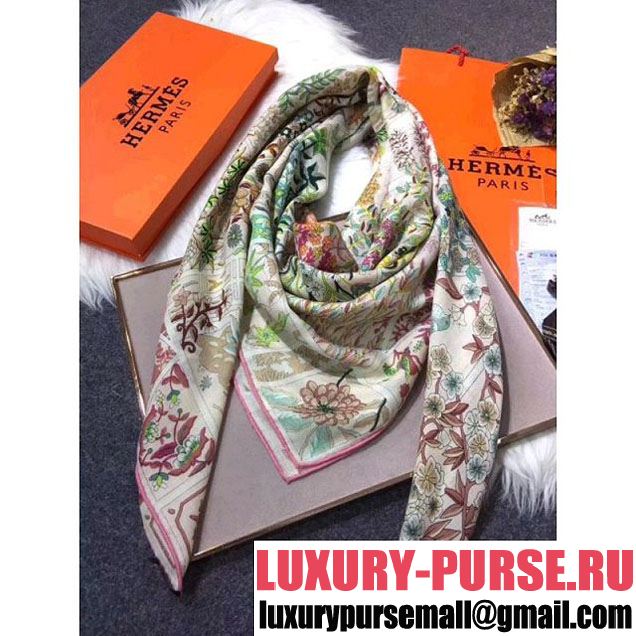 Hermes Cashmere & Silk Scarf 7 (SY-7121448 )