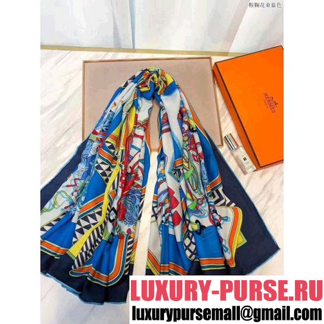 Hermes Cashmere & Silk Scarf 16 (SS-7121457 )