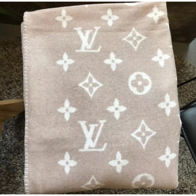 Louis Vuitton Monogram Blanket M75548 Beige