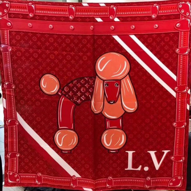 Louis Vuitton Silk Scarf 03 2018