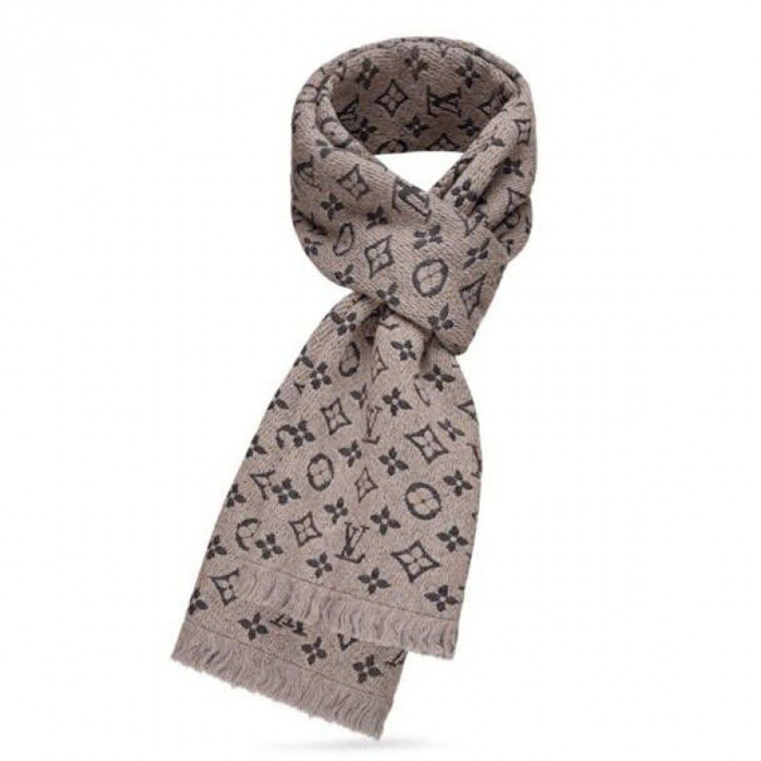 Louis Vuitton Monogram Classic Scarf M78524 Beige