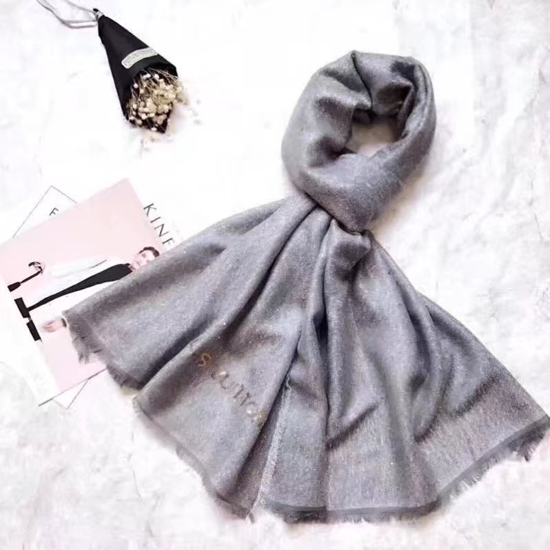 louis vuitton wool scarf LV919968 gray - $159.00