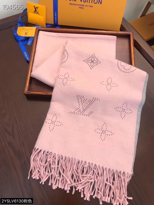 Louis vuitton Cashmere scarf LV6130 pink - $139.00