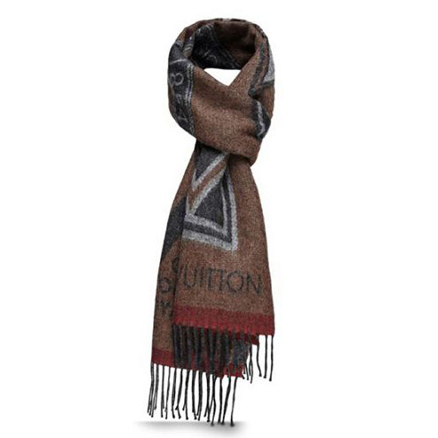 Louis Vuitton M70040 LV Stickers Scarf