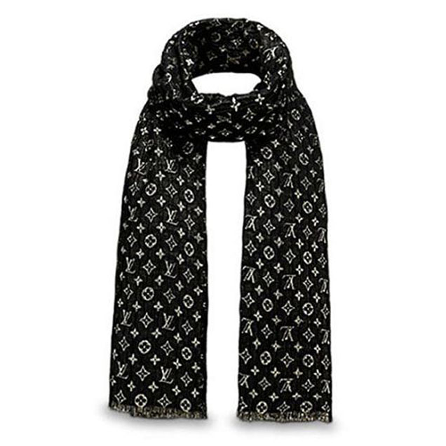 Louis Vuitton M73938 Monogram So Glitter Stole