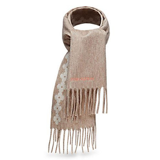 Louis Vuitton M75839 Flowers River Scarf