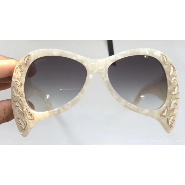 Gucci Oversized Sunglasses with Mother-of-Pearl Details 02