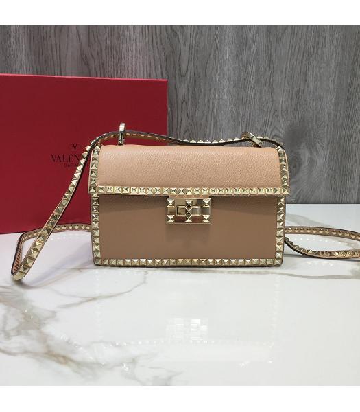 Valentino Original Leather Garavani Rockstud No Limit Bag Pink