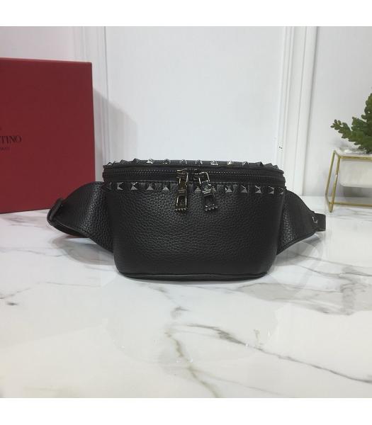 Valentino Original Garavani Free Rockstud Spike Small Bag Black Rivets