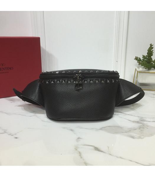 Valentino Black Original Garavani Free Rockstud Spike Bag