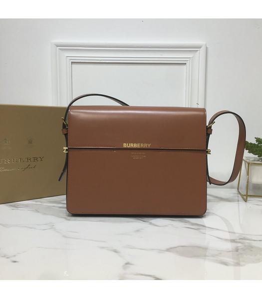 Burberry Original Calfskin Horseferry Grace Bag Brown