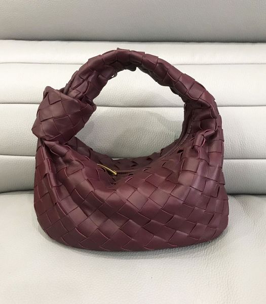 Bottega Veneta Jodie Jujube Imported Weave Leather Hobo Bag