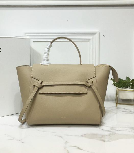 Celine Apricot Original Palm Veins Real Leather Mini Belt Bag