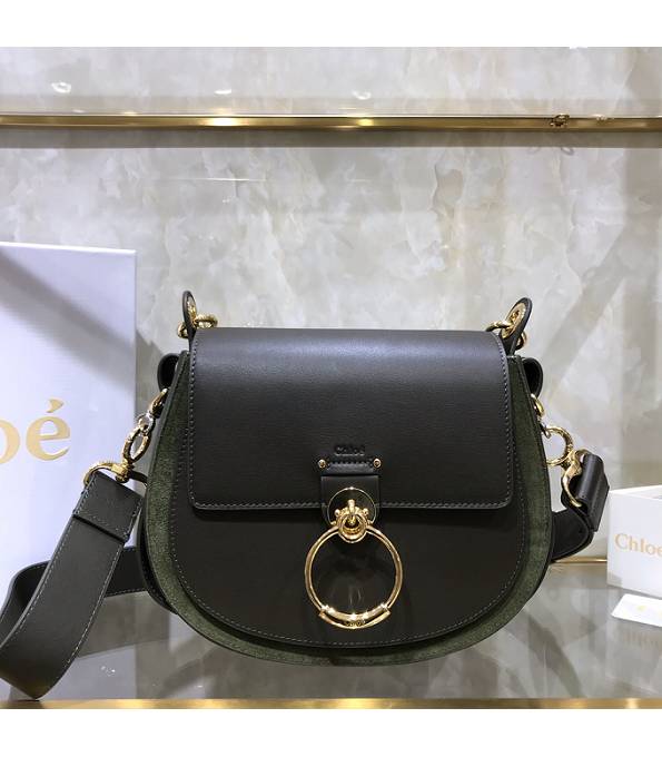 Chloe Black Origina Calfskin Leather Small Tess Bag