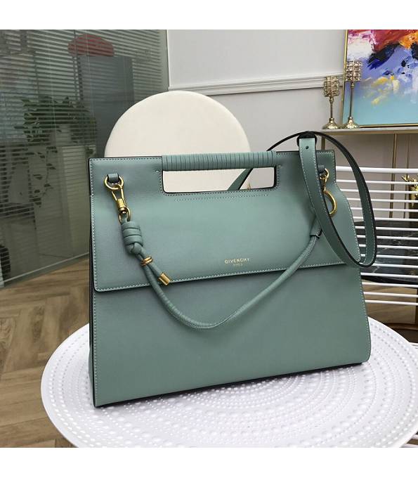 Givenchy Lake Green Original Calfskin Leather Whip Tote Bag