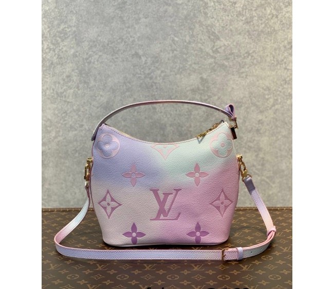 Louis Vuitton Marshmallow PM Hobo bag in Sunrise Pastel Monogram Canvas M46080 2022