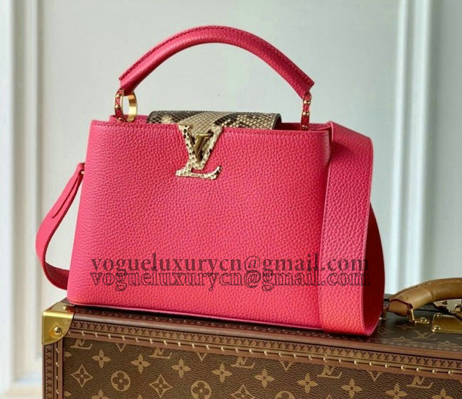 Louis Vuitton Capucines BB Bag N81209 Rose Pink 2022