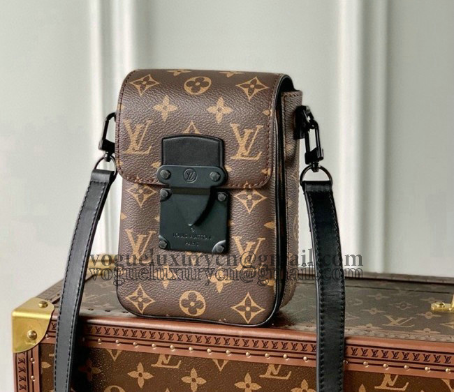 Louis Vuitton S-Lock Vertical Wearable Wallet in Monogram Canvas M81522 2022