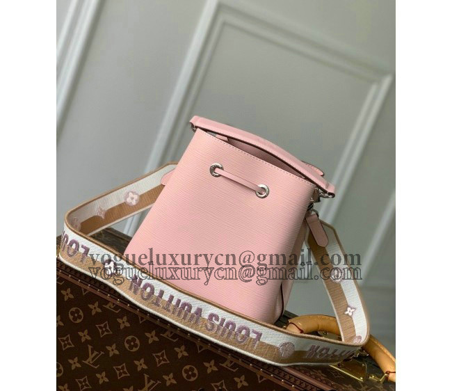 Louis Vuitton NeoNoe BB Bucket Bag in Light Pink Epi Leather M20777 2022