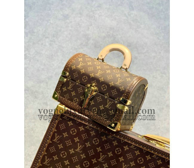 Louis Vuitton Cotteville Suitcase Travel Bag M20210 Monogram Canvas/Nude 2022