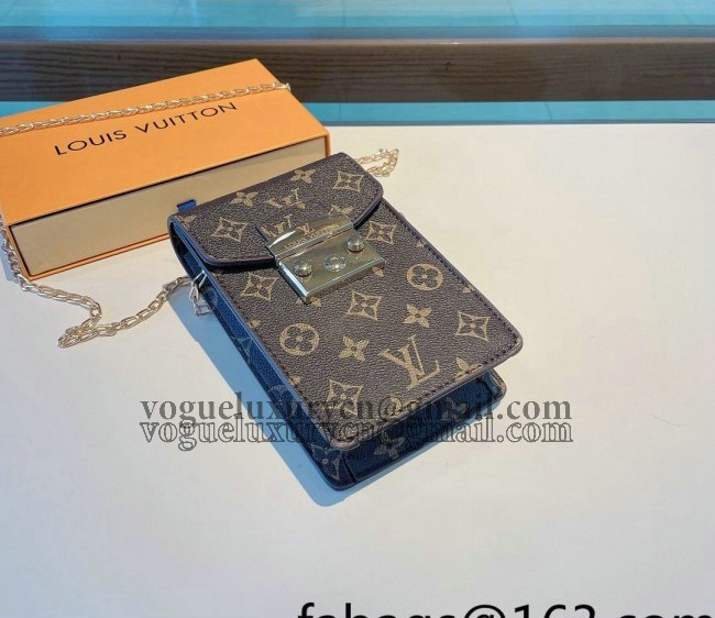 Louis Vuitton Phone Mini Bag in Monogram Canvas 2022 05319101