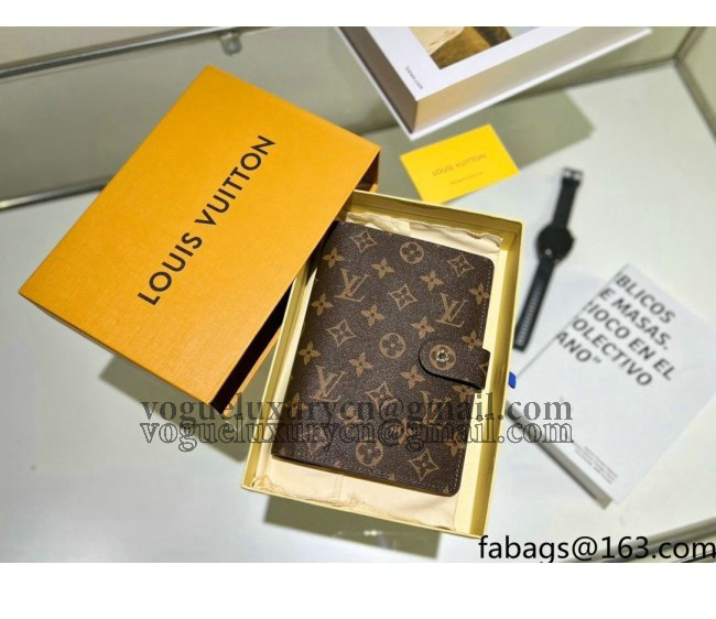 Louis Vuitton Medium Ring Agenda Cover Monogram R20105 2022