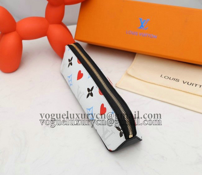 Louis Vuitton Pencil Pouch White 2022