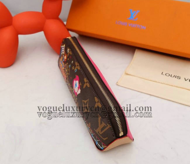 Louis Vuitton Pencil Pouch Monogram Canvas/Pink 2022