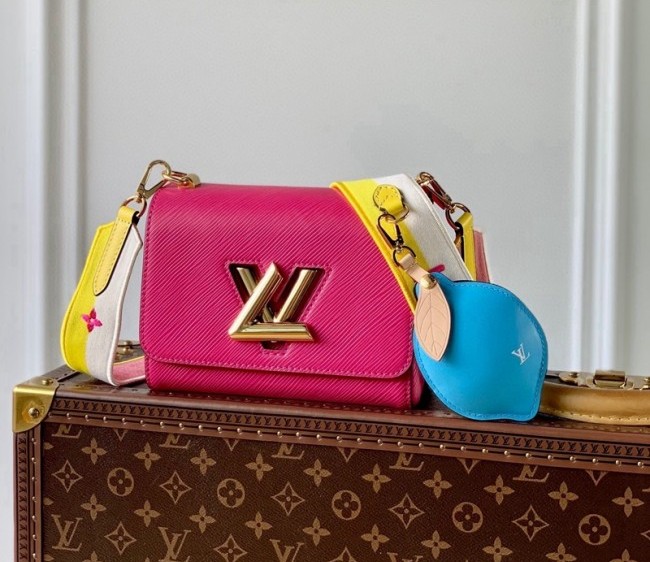 Louis Vuitton Twist PM Bag in Epi Leather M20693 Pink 2022