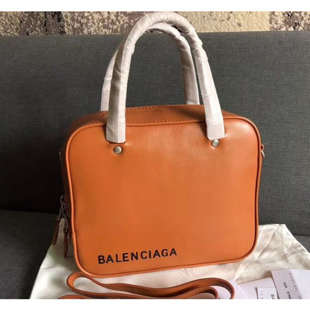 Balenciaga Triangle Square XS Small Geometric Bag Caramel 2018