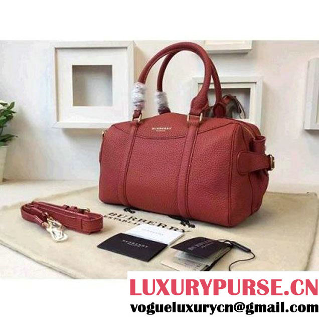 Burberry 39723611 The Bee In Grainy Red Leather 2015 (2A016-060104 )