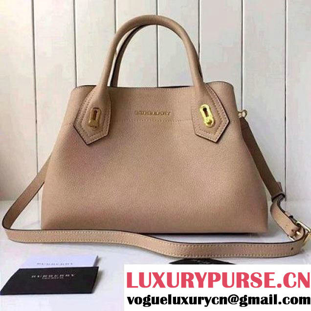 Burberry Small Milton Bag In Grainy Leather Nude 2016 (2A016-6051802 )