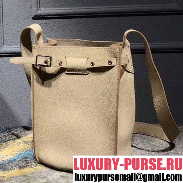 Celine Big Bag Bucket Bag With Long Strap in Grained Calfskin Beige 2018 (OZZ-8011827 )