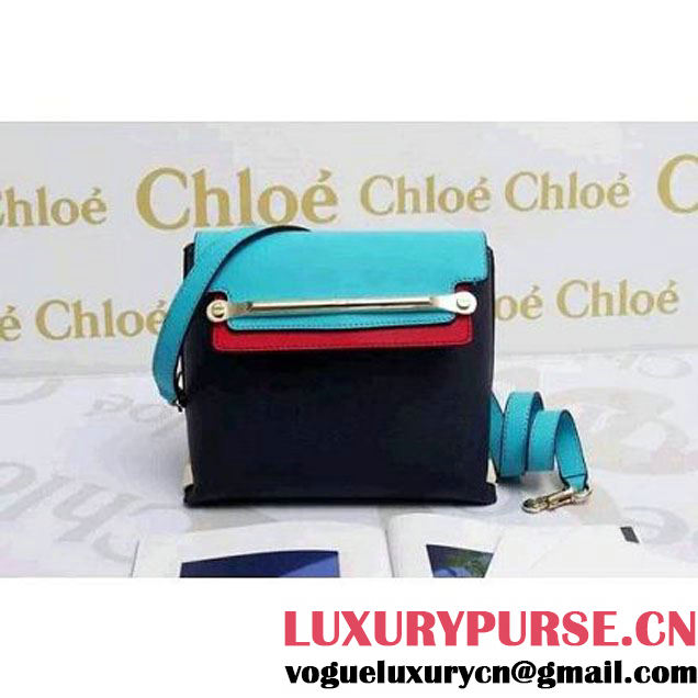 Chloe Clare Mini Shoulder Bag In Paon/Black (2A137-080715 )