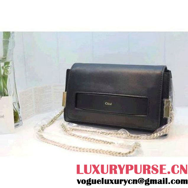 Chloe Elle Clutch Bag With Shoulder Strap In Black (2B080-050727 )