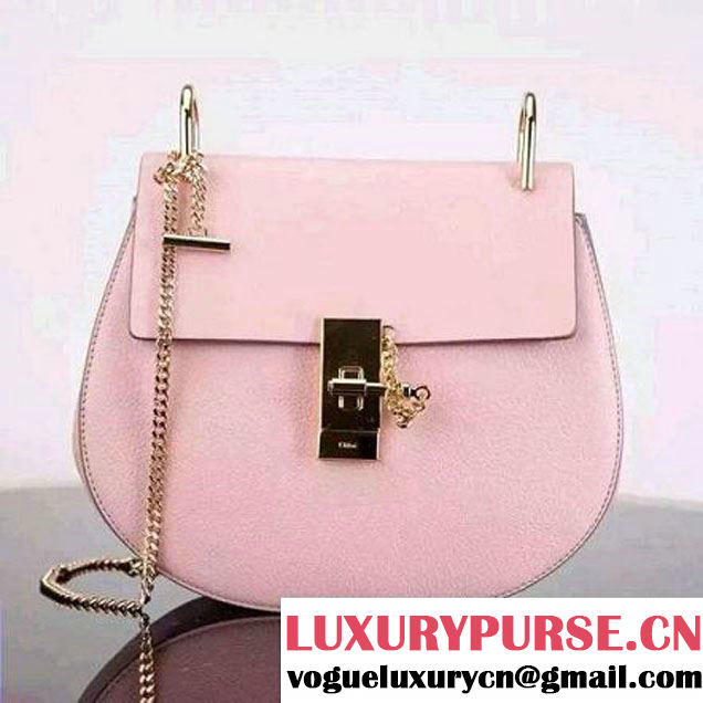 Chloe Drew Shoulder Bag In Pink 2015 (2B080-050707 )