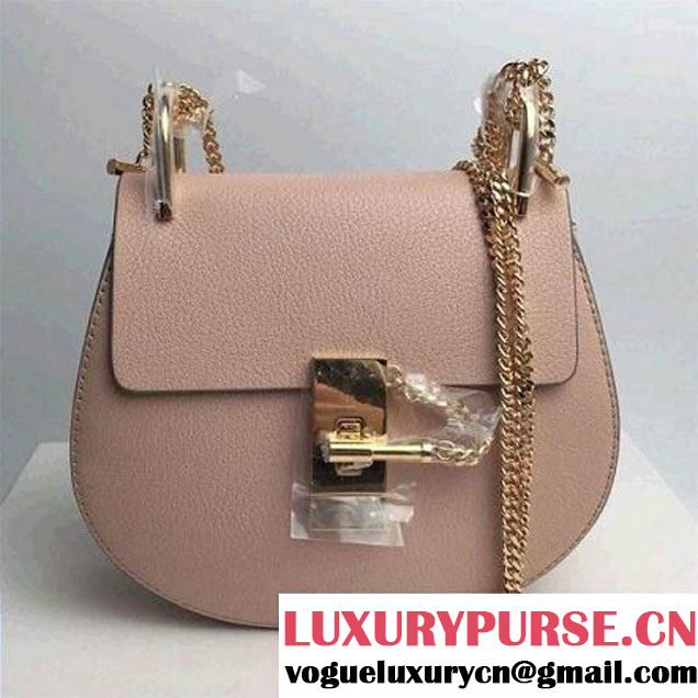 Chloe Drew Shoulder Bag In Pale Pink (2B080-6051019 )