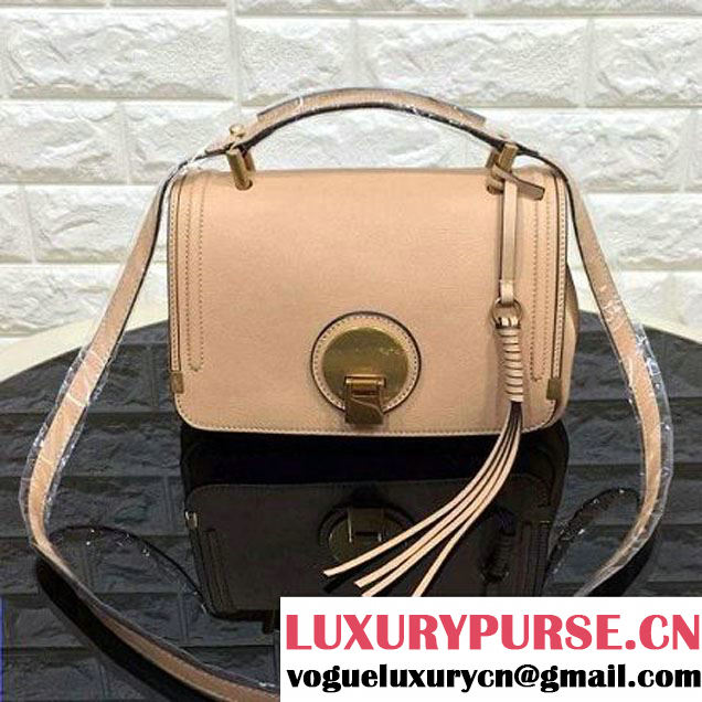 Chloe Indy Small Bag In Beige Calfskin 2016 (2B080-6040906 )