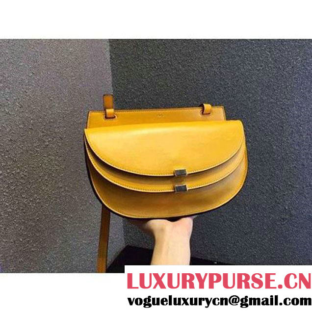 Chloe Yellow Leather Georgia Mini Bag Pre-Fall 2015 (2A118-102230 )